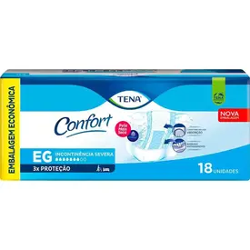 Fralda Geriatrica Tena Confort EG Unissex 18 Unidades