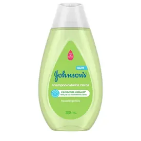 Shampoo Infantil Johnson's Baby Cabelos Claros 200ml