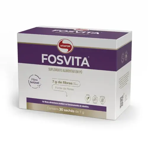 Fibra Solúvel Fosvita 30 Sachês - Vitafor
