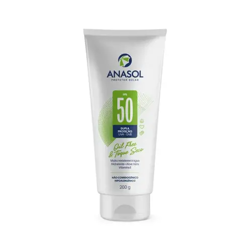 Protetor Solar Facial Anasol Fps50 Loção 200g