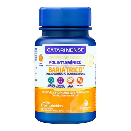 Polivitamínico Bariátrico Multi Catarinense 30 Comprimidos