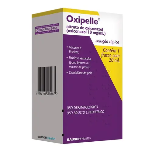 Antifúngico e Antimicótico Oxipelle 10mg/ml 20ml