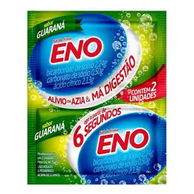Sal de Frutas Eno - Sabor Guaraná - 2 Envelopes de 5g Cada