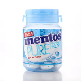 Mentos Purê Fresh Mint Garrafa 56g