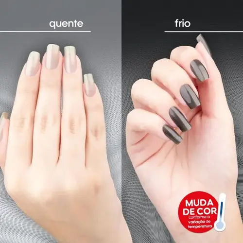 Esmalte Impala Desenrolada Misteriosa Coleção (Im)Previsível Duo Color