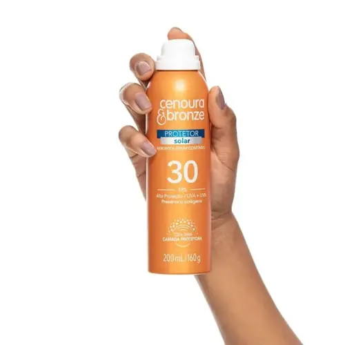Protetor Solar Corporal Cenoura & Bronze FPS30 Aerosol 200ml