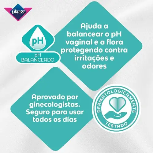 Sabonete Líquido Íntimo Libresse Pure Sensitive 180ml