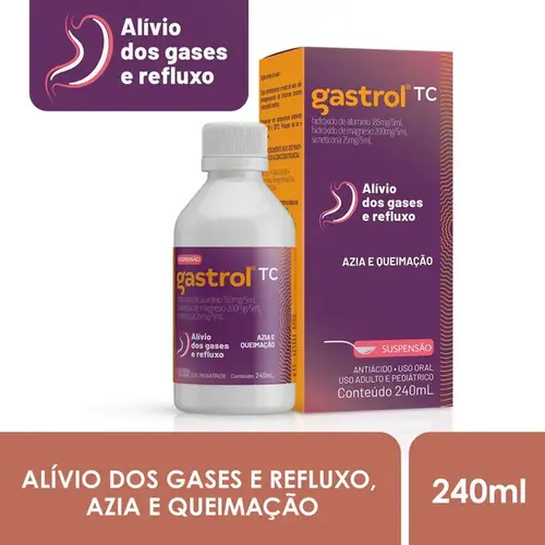 Antiácido Gastrol TC Suspensão Oral 240ml