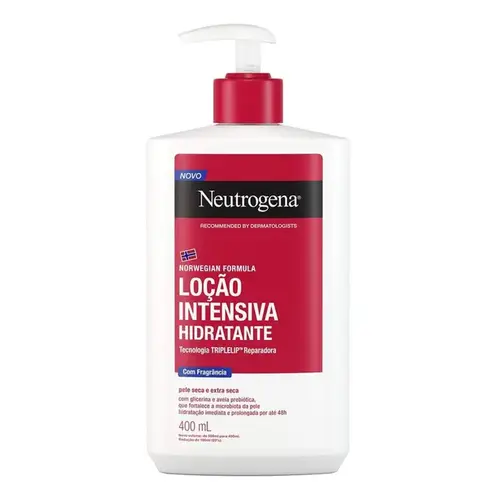 Hidratante Corporal Intensivo Neutrogena Norwegian com fragrância 400ml