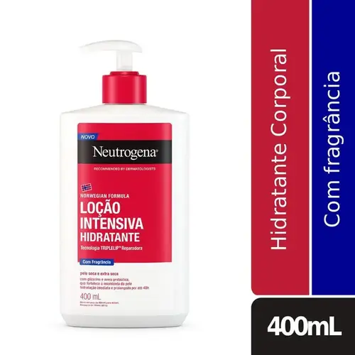 Hidratante Corporal Intensivo Neutrogena Norwegian com fragrância 400ml