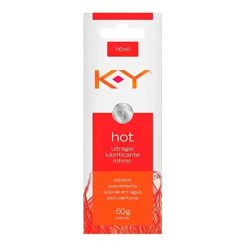 Lubrificante Íntimo K-Y Hot Ultragel 50g