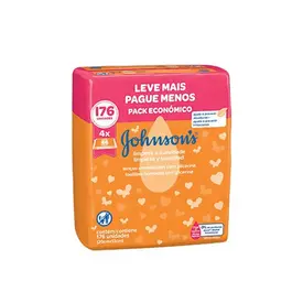 Lenços Umedecidos Johnson's Baby Limpeza e Suavidade Leve 4 Pague 3