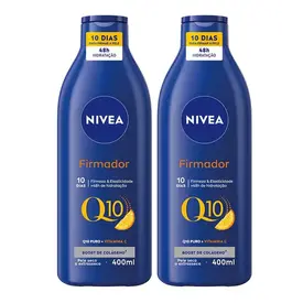 Kit Loção Deo-Hidratante Nivea Firmador Q10 + Vitamina C 400ml
