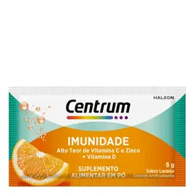 Centrum Imunidade Pó Laranja Envelope 5g 12 Sachês