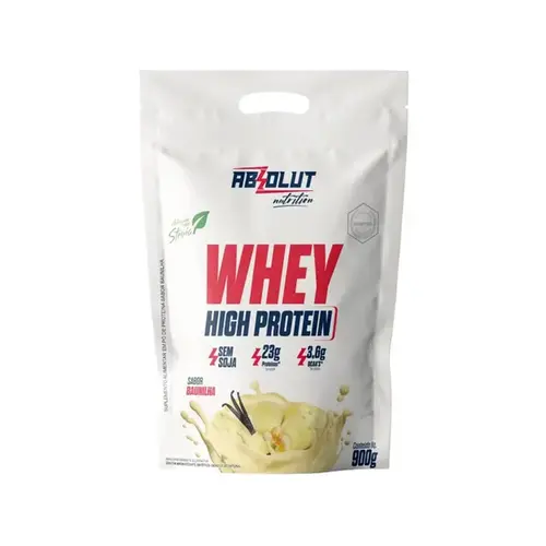 Whey High Protein Baunilha 900g – Absolut Nutrition