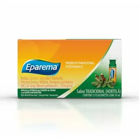 Eparema - Sabor Hortelã - 12 Flaconetes de 10ml cada