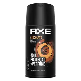 Desodorante Axe Chocolate Dark Temptation Aerosol Masculino 150ml