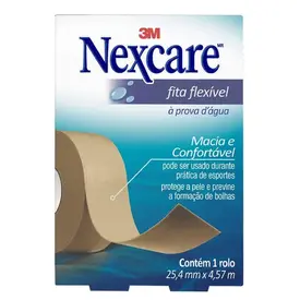 Fita Flexível Nexcare 3M À Prova D’água 25mm x 4,5m 1 Rolo
