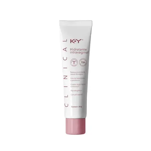 Hidratante Intravaginal K-Y Clinical 30g + 10 Aplicadores