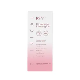 Hidratante Intravaginal K-Y Clinical 30g + 10 Aplicadores