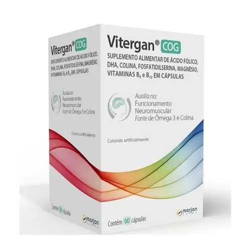 Polivitamínico Vitergan COG 60 Cápsulas