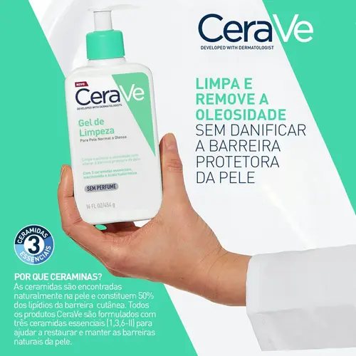 Gel de Limpeza Espumante CeraVe Refil 227g