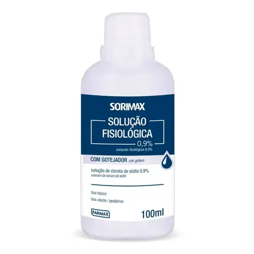 Soro Fisiológico 0,9% Sorimax 100ml