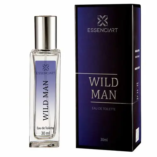 Perfume Wild Man Essenciart Masculino Eau de Toillete 30ml