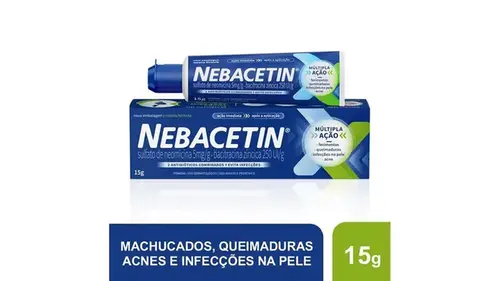 Nebacetin Pomada com 15g