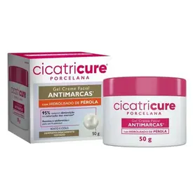Gel Creme Facial Cicatricure Porcelana Antimarcas 50g