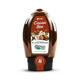 Mel Orgânico Cacau Bee com Cacau e Coco Queimado 280g