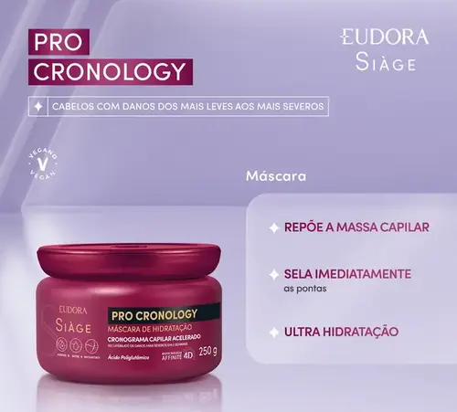 Máscara de Hidratação Siàge Pro Cronology 250g