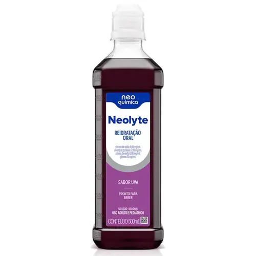 Reidratação Oral Neolyte Sabor Uva 500ml