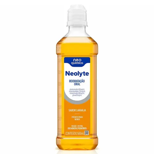 Reidratação Oral Neolyte Sabor Laranja 500ml