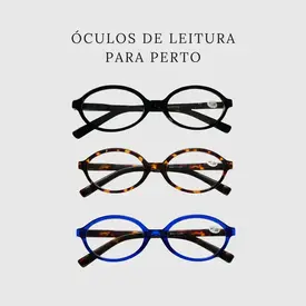 Óculos de Leitura Fashion Grau 3.5 - Cores Variadas - 1 Unidades