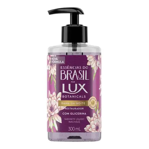 Sabonete Líquido para Mãos Lux Essências do Brasil Dama da Noite 300ml