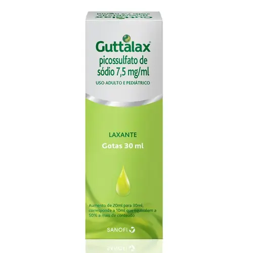 Guttalax 7,5mg/ml - Gotas 30ml - Sanofi
