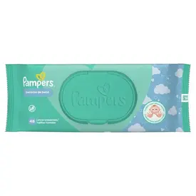 Lenço Umedecido Pampers Cheirinho de Bebê 48 Unidades