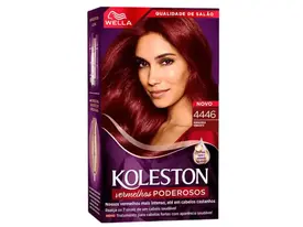 Tintura de Cabelo Koleston 4446 Borgonha Vibrante 1 Unidade