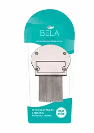 Pente para Piolhos e Lêndeas Basic 1 Unidade - Bela Collection