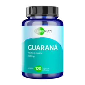 Guaraná 500mg QualyNutri 120 Cápsulas
