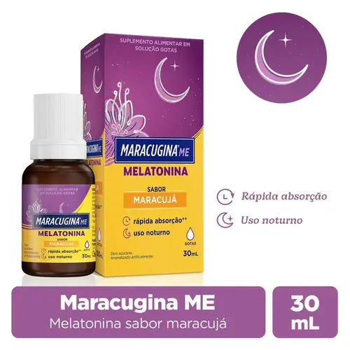 Maracugina ME Melatonina - Gotas Sabor Maracuja 30ml