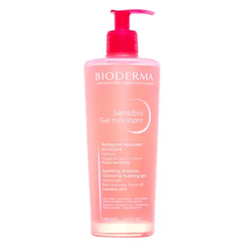 Gel de Limpeza Facial Bioderma Sensibio Gel Moussant 500ml