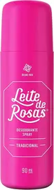 Desodorante Leite de Rosas Tradicional Spray Feminino 90ml