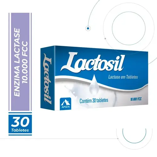 Lactosil 10.000 FCC - 30 Tabletes