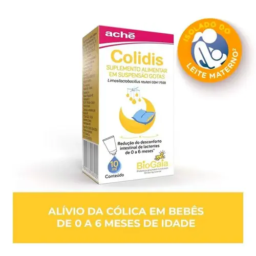 Probiótico Infantil Colidis 10ml Gotas