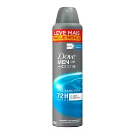 Desodorante Dove Men +Care Cuidado Total Aerosol Masculino 250ml