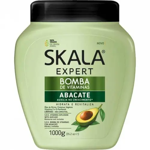 Creme de Tratamento Skala Bomba de Vitaminas Abacate 1kg