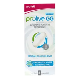 Probiótico Prolive GG 5 Cápsulas