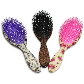 Escova de Cabelo Oval Estampada